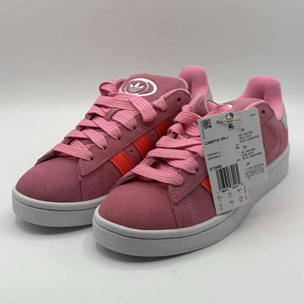adidas Campus 00s J Bliss Pink‎ Solar Red IF3968 Size 6 Fast Shipping